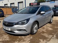 Used Vauxhall Astra Design Edition 2018 Silver Estate