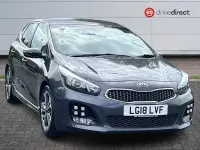 Used Kia Ceed GT-Line 136 HP (100 kW) 2018 Silver Hatchback