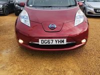 Used Nissan Leaf Tekna 80 kW (109 HP) 2017 Red Hatchback