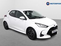 Used Toyota Yaris Hybrid Design 2023 White Hatchback