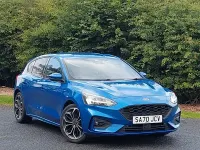Used Ford Focus ST-Line X 125 HP (91 kW) 2021 Blue Hatchback