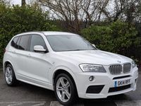 Used BMW X3 M Sport 255 HP (187 kW) 2014 White SUV