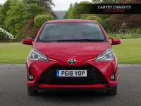 Used Toyota Yaris 2018 Red Hatchback