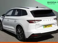 Used Skoda Enyaq iV SportLine 194 kW (265 HP) 2023 White SUV