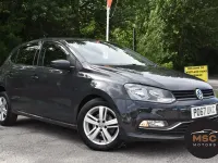 Used VW Polo Edition 90 HP (66 kW) 2017 Grey Hatchback