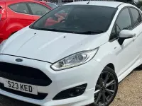Used Ford Fiesta ST-Line 101 HP (74 kW) 2017 White Hatchback
