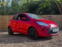 Usado Ford Ka S 69 CV (50 kW) 2014 Rojo Utilitario