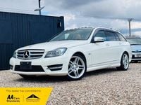 Used Mercedes C200 AMG 2012 White Estate