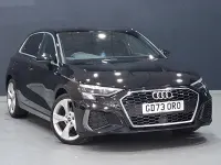 Used Audi A3 S-Line 150 HP (110 kW) 2024 Black Hatchback