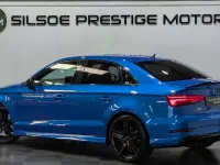 Used Audi A3 Black Edition 2019 Blue Sedan