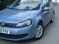 Usado VW Golf VI Match 105 HP (77 kW) 2011 Azul Citadino