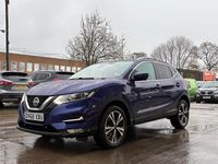 Used Nissan Qashqai N-Connecta 2018 Ink blue pearl SUV