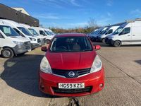 Used Nissan Note N-TEC 90 HP (66 kW) 2009 Red Hatchback
