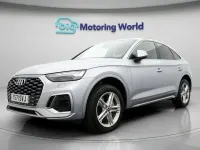 Begagnad Audi Q5 Sportback S-Line 295 HK (216 kW) 2021 Silver SUV
