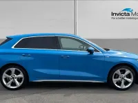 Used Audi A3 S-Line 110 HP (80 kW) 2023 Blue Sedan