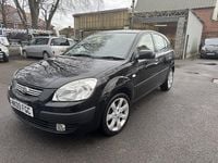 Used Kia Rio 95 HP (69 kW) 2009 Black Hatchback