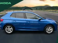 Used Skoda Fabia SE L 113 HP (83 kW) 2025 Blue Hatchback