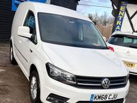 Used VW Caddy Highline 102 HP (75 kW) 2018 White MPV