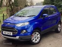 Used Ford Ecosport Titanium 2014 Blue SUV