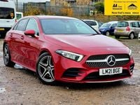 Used Mercedes A190 AMG line 2021 Red Hatchback