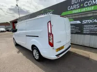 Used Ford Transit Custom Limited 130 HP (95 kW) 2018 White Van