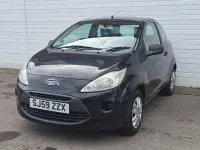 Used Ford Ka Style 69 HP (50 kW) 2009 Black Hatchback