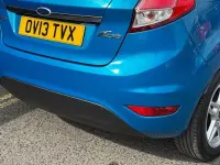 Used Ford Fiesta Zetec 101 HP (74 kW) 2013 Blue Hatchback