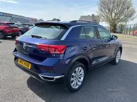 Used VW T-Roc SE 150 HP (110 kW) 2020 Blue SUV