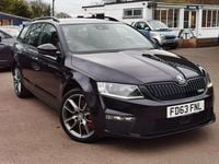 Used Skoda Octavia vRS 2013 Black Estate