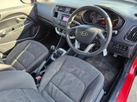 Used Kia Rio Air 2012 Red Hatchback