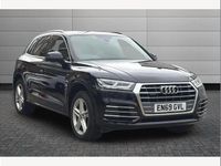 Used Audi Q5 S-Line 190 HP (139 kW) 2020 Black SUV