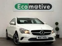 Used Mercedes CLA200 136 HP (100 kW) 2017 White Coupe