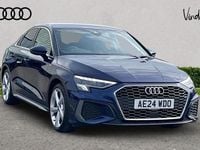 Used Audi A3 S-Line 147 HP (108 kW) 2024 Blue Sedan