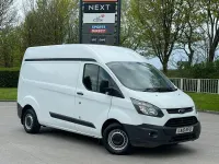 Used Ford Transit Custom 100 HP (73 kW) 2016 White Van