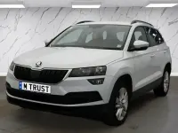 Used Skoda Karoq SE Technology 115 HP (84 kW) 2019 White SUV