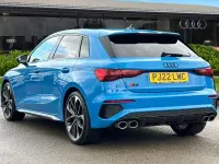 Used Audi S3 Sportback Advanced 310 HP (228 kW) 2022 Blue Hatchback