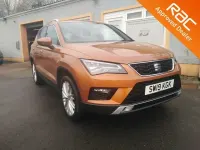 Käytetty Seat Ateca XCELLENCE 115 HP (84 kW) 2019 Oranssi Katumaasturi