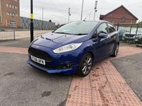 Used Ford Fiesta ST-Line 2017 Blue Hatchback