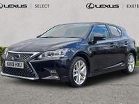 Used Lexus CT200h 134 HP (98 kW) 2019 Black Hatchback