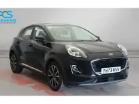 Used Ford Puma Titanium 125 HP (91 kW) 2023 Agate black (premium paint) SUV