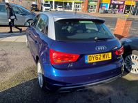 Used Audi A1 S-Line 2012 Blue Hatchback