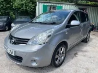 Used Nissan Note N-TEC 90 HP (66 kW) 2011 Silver Hatchback
