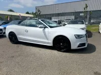 Used Audi A5 Cabriolet S-Line 177 HP (130 kW) 2014 White Cabriolet