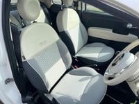 Used Fiat 500 Collezione 69 HP (50 kW) 2018 White Hatchback