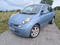 Used Nissan Micra Acenta 79 HP (58 kW) 2009 Blue Hatchback