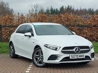 Used Mercedes A250 AMG Line Premium 218 HP (160 kW) 2020 White Hatchback