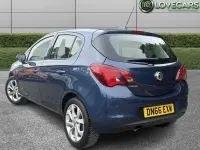 Used Vauxhall Corsa SRi 75 HP (55 kW) 2016 Blue Hatchback