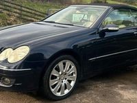 used Mercedes CLK350 Elegance 2dr Tip Automatic covertible cabriolet part exchange / finance