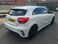Used Mercedes A220 AMG 170 HP (125 kW) 2015 White Hatchback