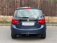 Used Vauxhall Meriva 98 HP (72 kW) 2011 Blue MPV